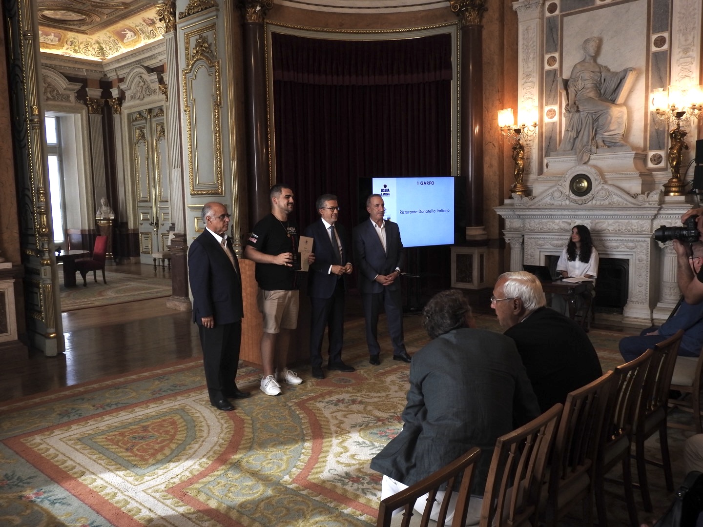 Cerimónia de entrega do prémio 1 Garfo Lisboa à Prova